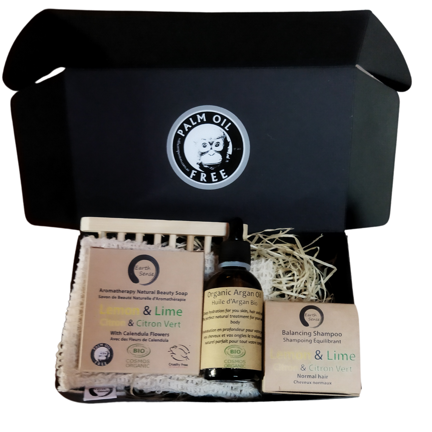 Set Cadou Trio - Șampon Solid, Săpun Solid și Ulei de Argan- Livrare 2-10 zile lucratoare